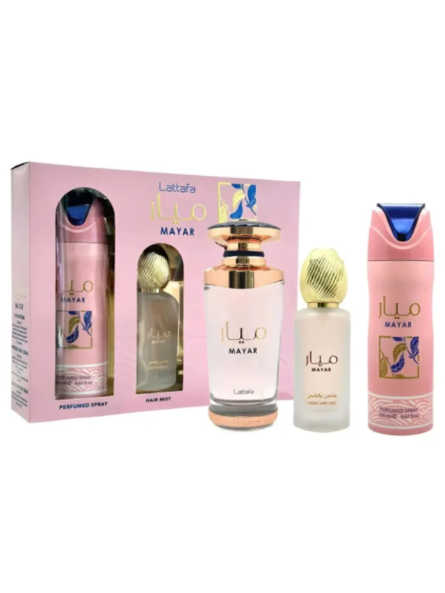 Estuche Lataffa Mayar 3pzs Lattafa