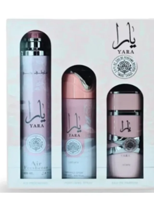 Estuche Lataffa Yara 3pzs Lattafa