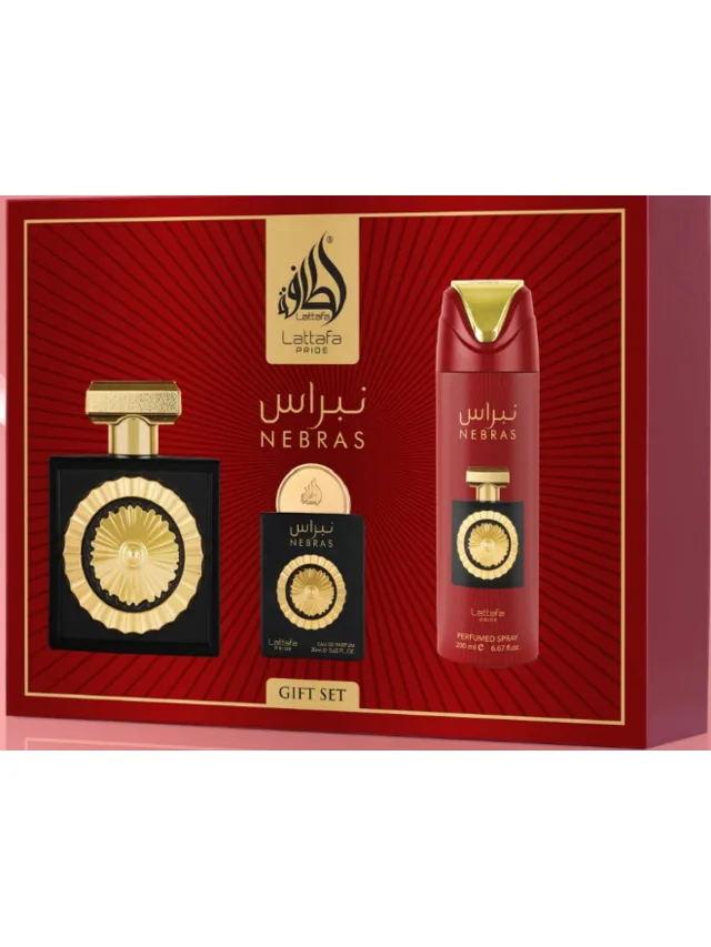 Estuche Nebras 3pzs Splash Lattafa