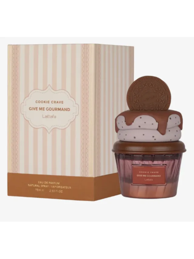 Frasco perfume Give Me Gourmand Cookie Crave EDP 75ml