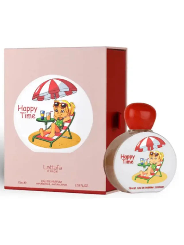 Frasco perfume Happy Time EDP 75ml