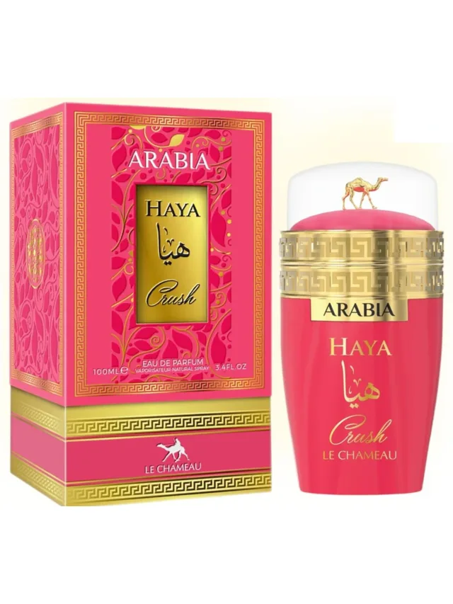 Frasco perfume Haya Arabia Crush EDP 100ml