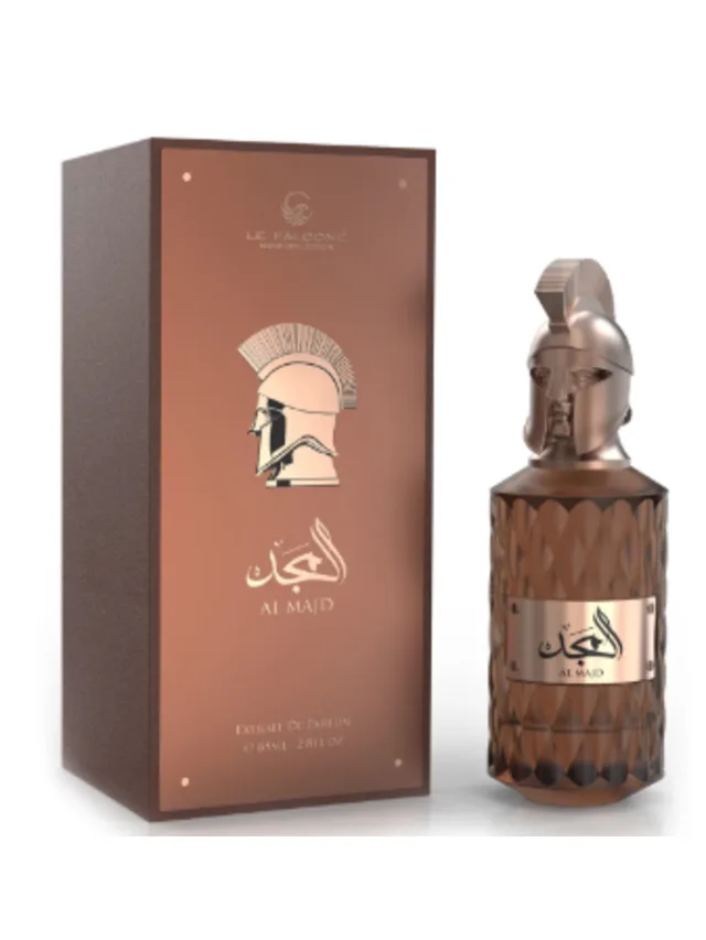 Frasco perfume Al Majd Extrair Parfum 85ml