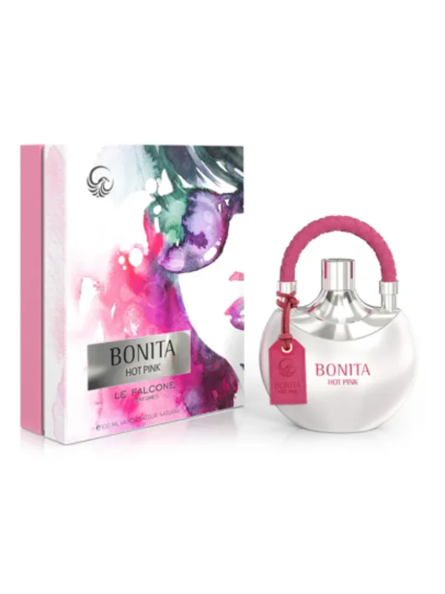 Frasco perfume Bonita Hot Pink EDP 100ml