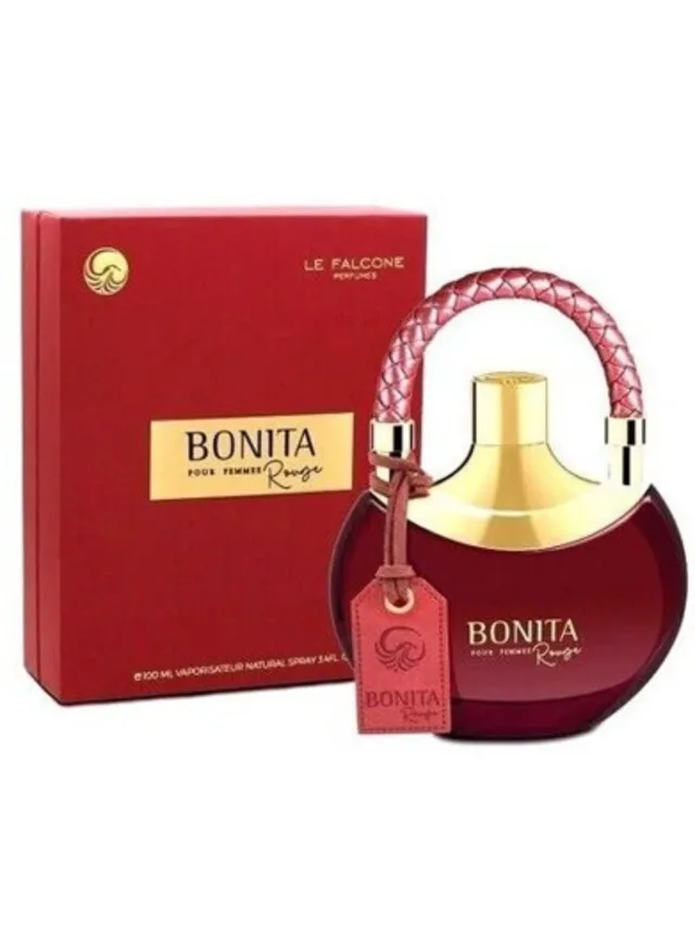 Frasco perfume Bonita Rouge EDP 100ml