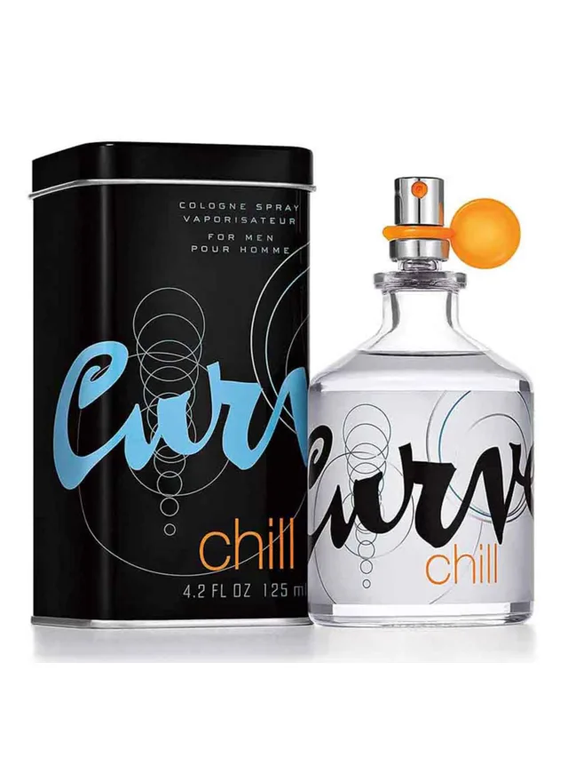 Frasco perfume Curve Chill Cologne 125ml