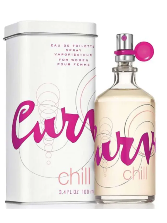 Frasco perfume Curve Chill EDT 100ml
