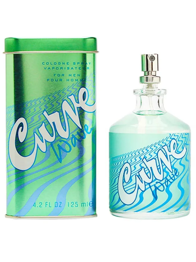 Frasco perfume Curve Wave Cologne 125ml