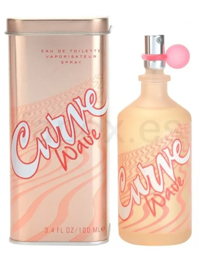 Frasco perfume Curve Wave EDT 100ml