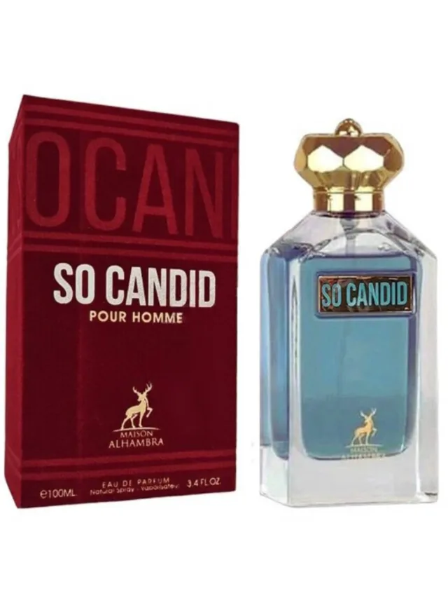 Frasco perfume So Candid EDP 100ml