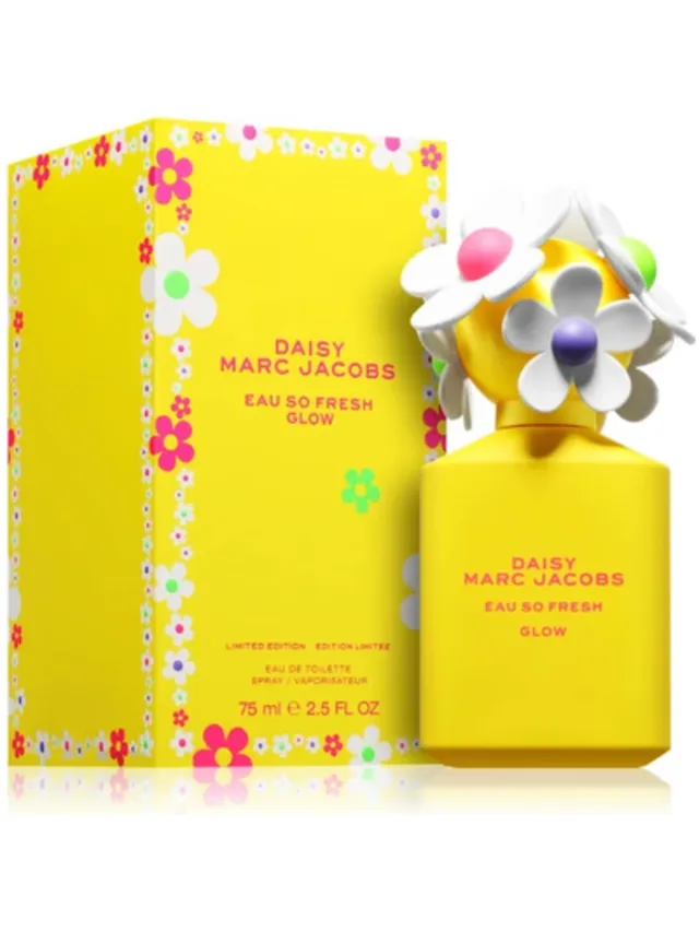 Frasco perfume Daisy Eau So Fresh Glow EDT 75ml