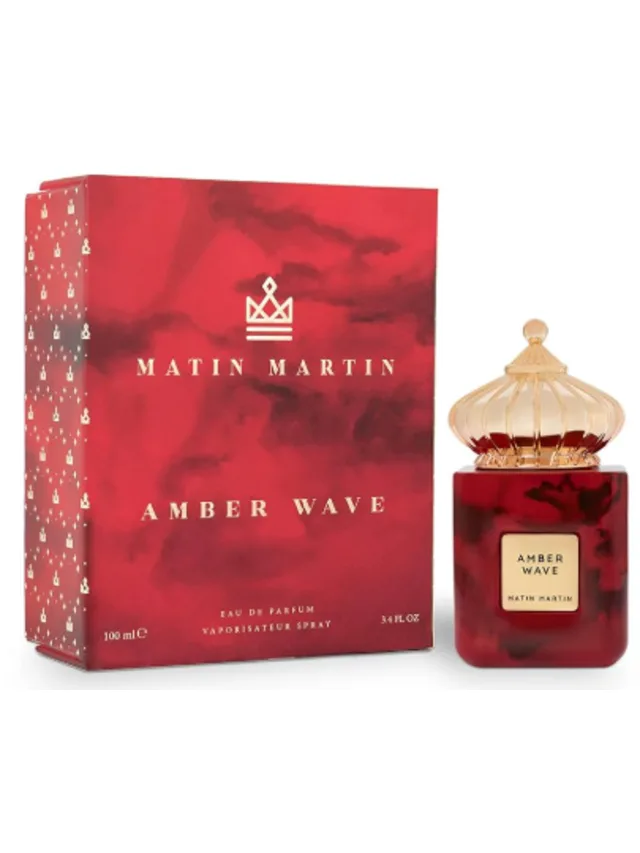 Frasco perfume Amber Wave EDP 100ml