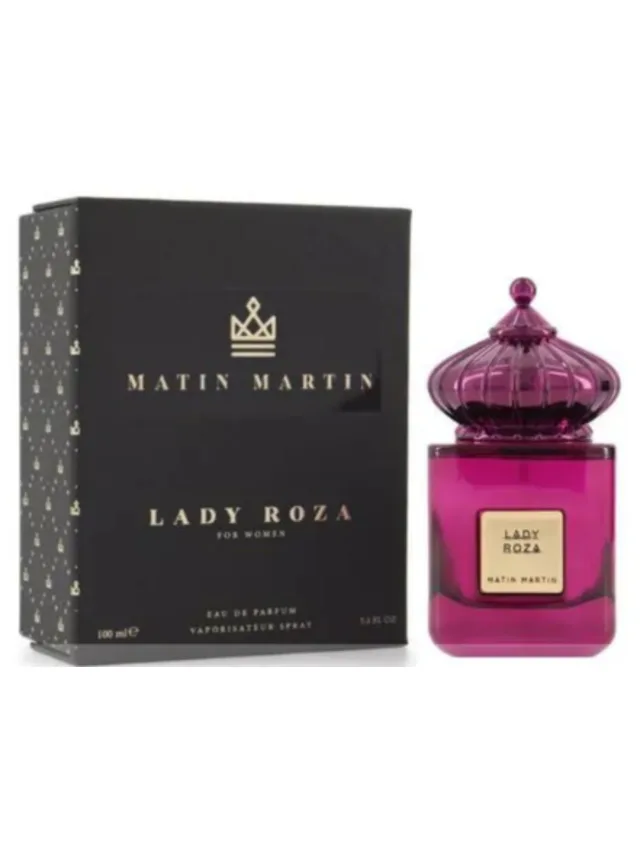 Frasco perfume Lady Roza EDP 100ml
