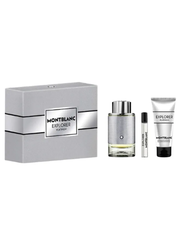 Estuche Mont Blanc Explorer Platinum 3pzs 7 Montblanc