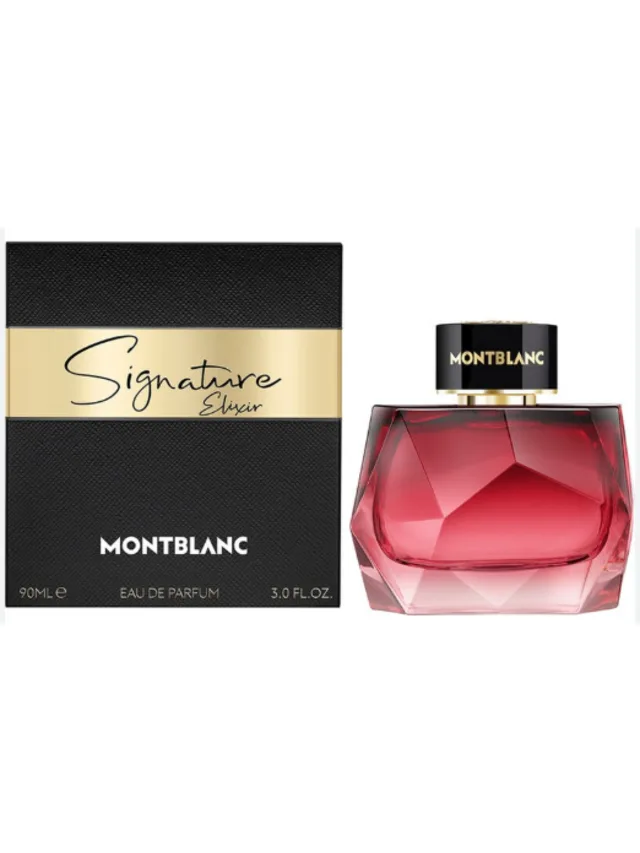 Frasco perfume Signature Mont Blanc EDP 90ml
