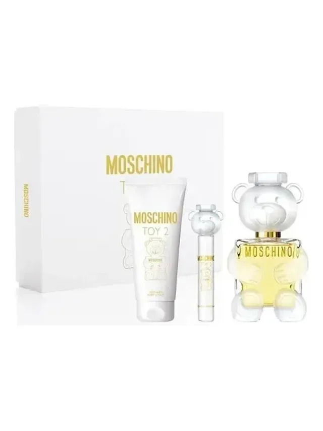Estuche Toy 2 3pzs Crema Moschino