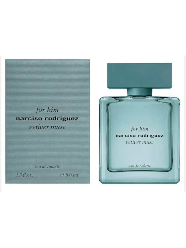 Frasco perfume Vetiver Musc EDT 100ml