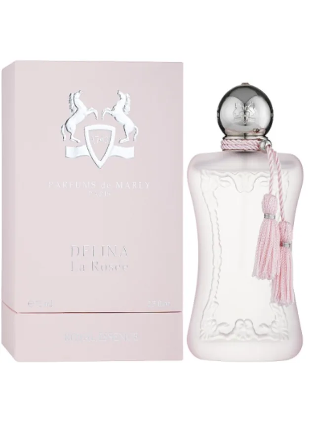 Frasco perfume Delina la Rosee EDP 75ml