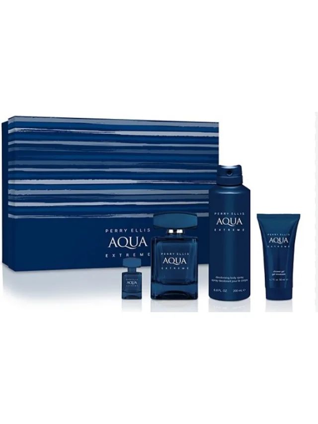 Estuche Aqua Extreme 7 Desodorante Gel de Bano Perry Ellis