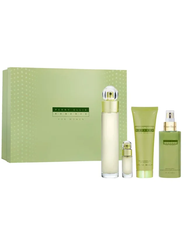 Estuche Reserva 4pzs 7 Splash Crema Perry Ellis