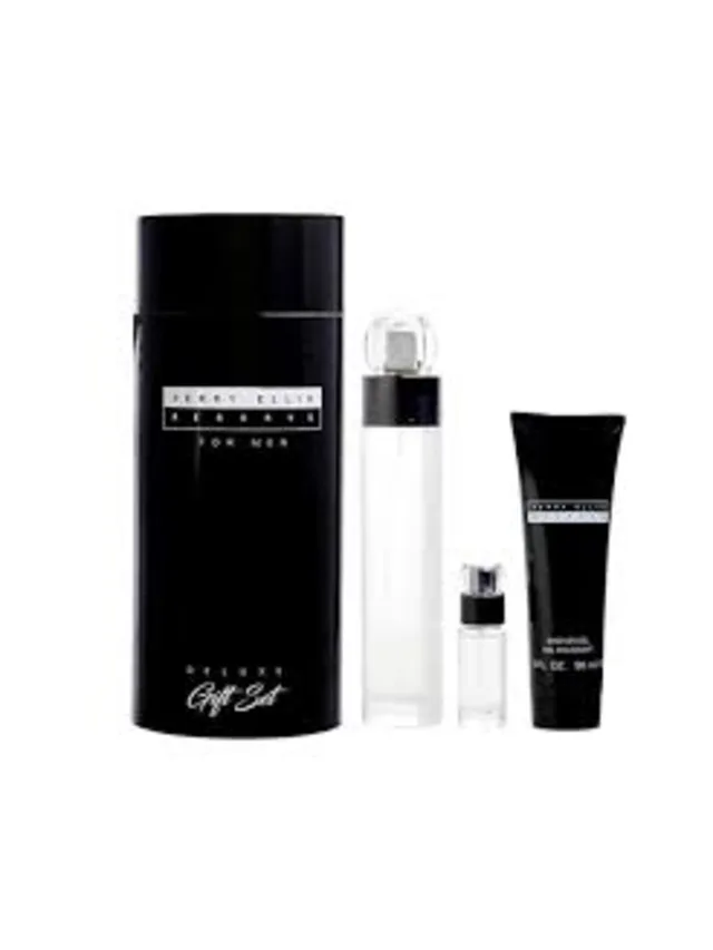 Estuche Reserva Cilindro 3pzs 7 Gel de Bano Perry Ellis