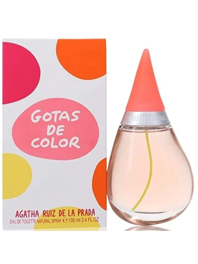 Frasco perfume Gotas de Color de Agatha Ruiz de la Agatha Ruiz EDT 100ml