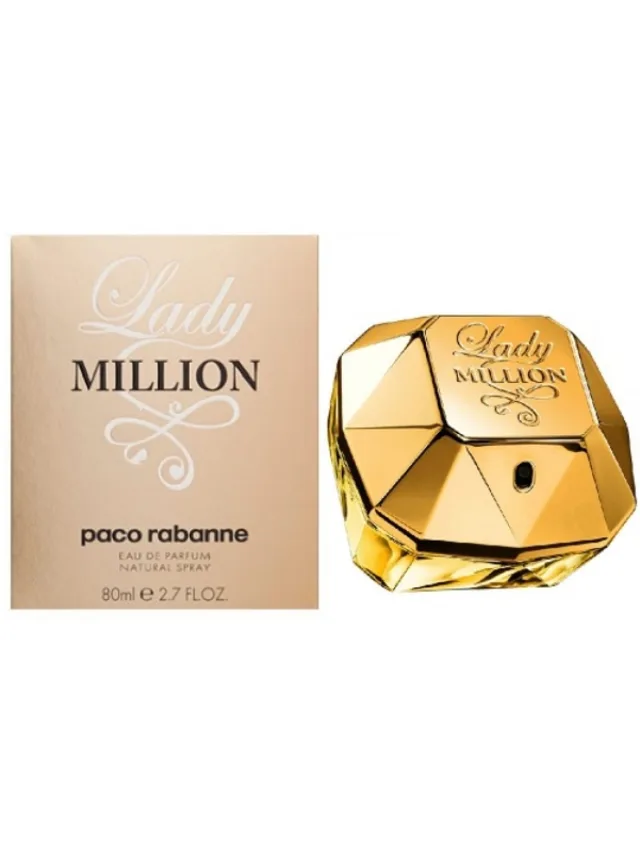 Frasco perfume Lady Million EDP 80ml