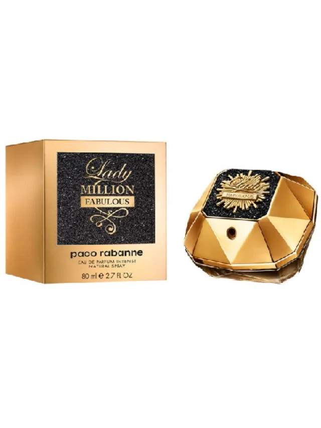 Frasco perfume Lady Million Fabulous EDP 80ml