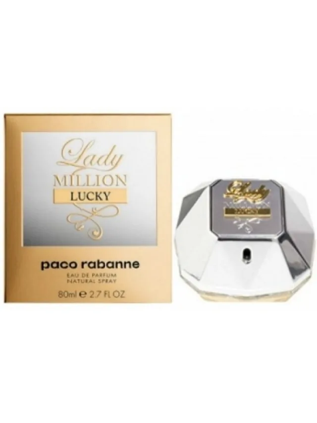 Frasco perfume Lady Million Lucky EDP 80ml
