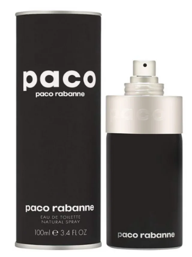 Frasco perfume Negro Cilindro EDT 100ml