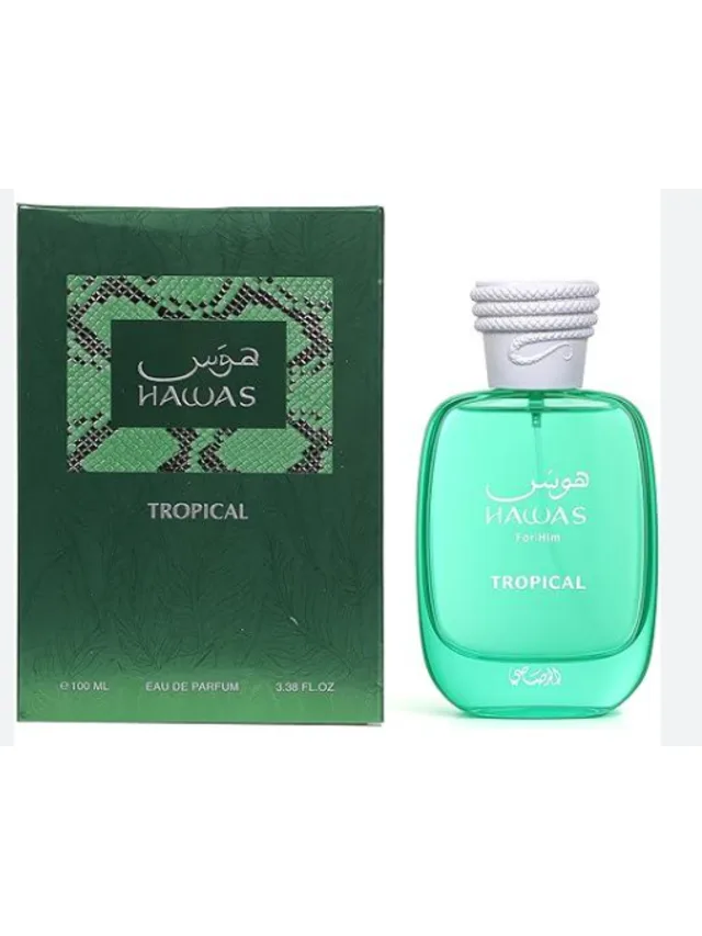 Frasco perfume Hawas Tropical EDP 100ml
