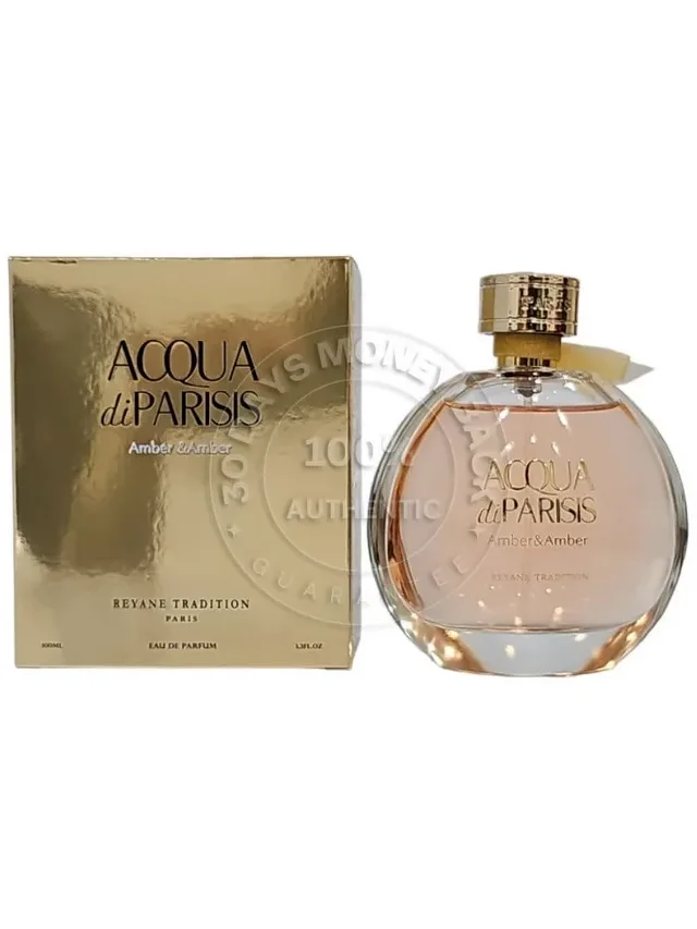 Frasco perfume Amber and Amber EDP 100ml