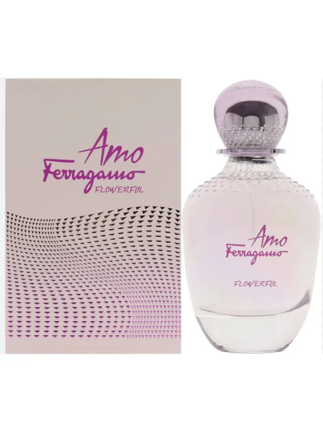Frasco perfume Amo Flowerful EDP 80ml