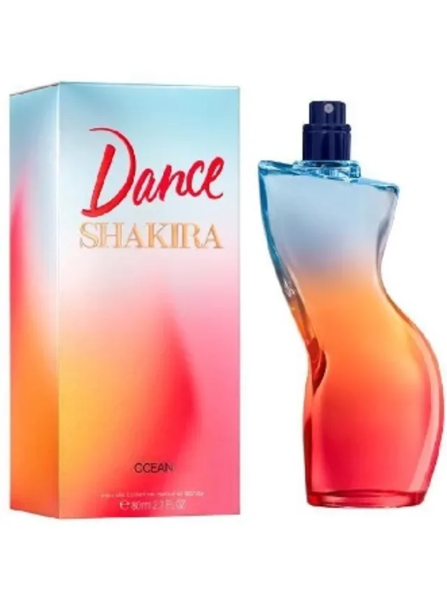 Frasco perfume Dance Ocean EDT 80ml