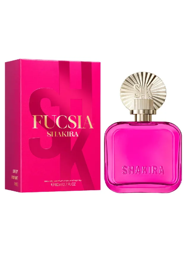 Frasco perfume Fucsia EDT 80ml