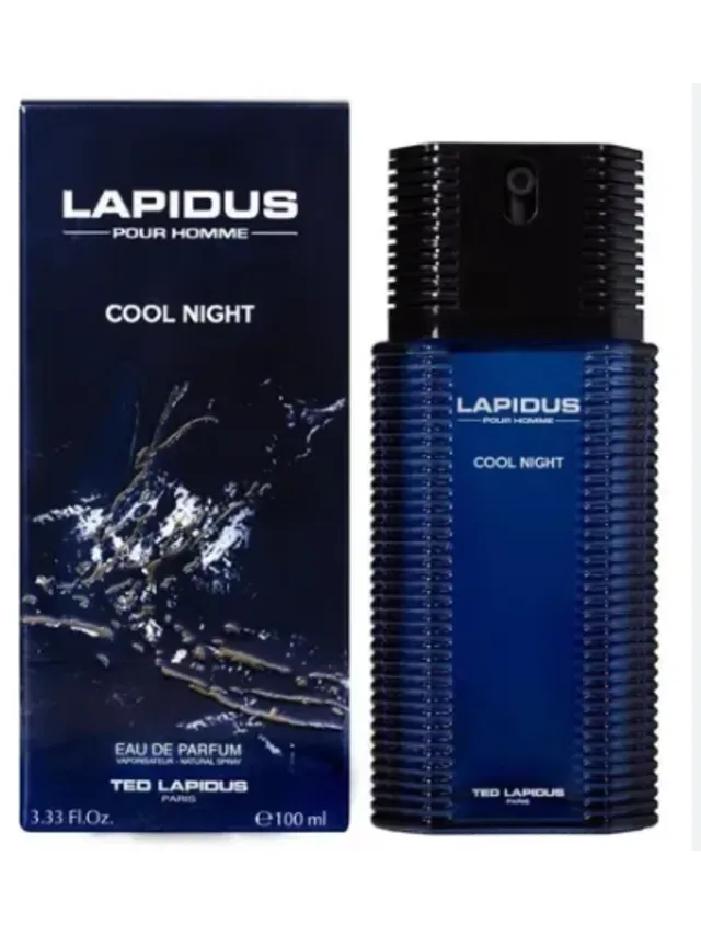 Frasco perfume Cool Night EDT 100ml