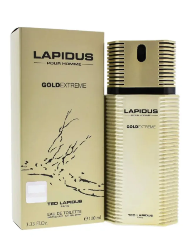 Frasco perfume Gold Extreme EDT 100ml