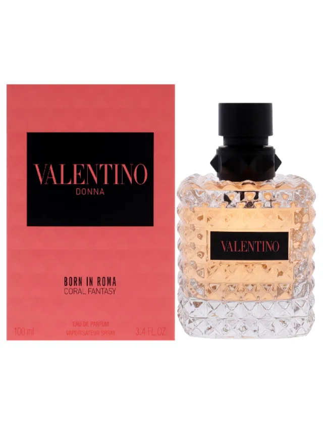Donna Born In Roma Coral Fantasy Valentino