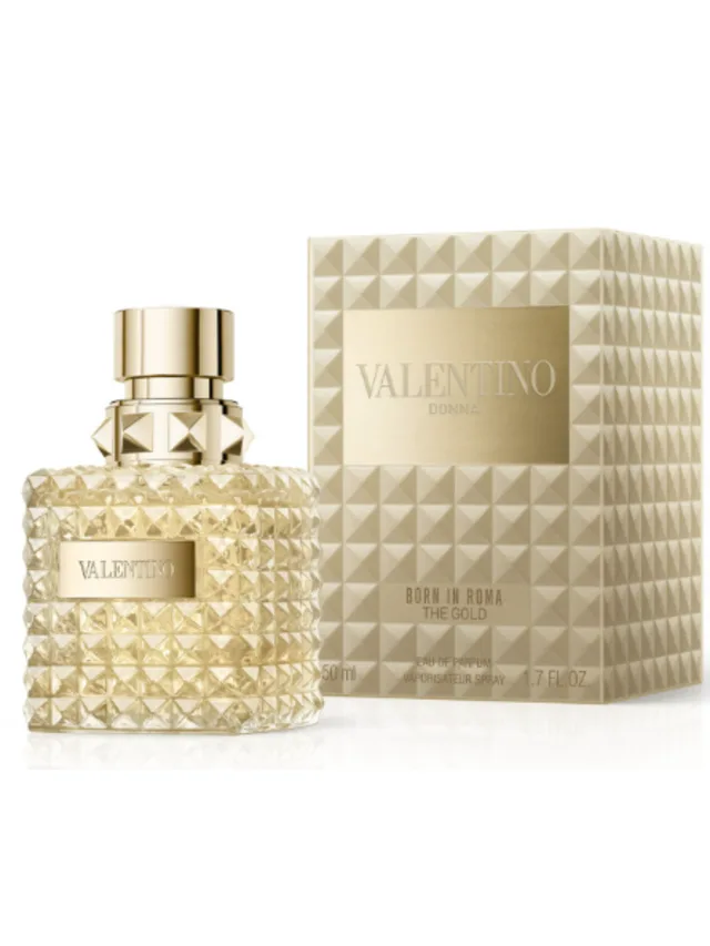 Frasco perfume Donna Born In Roma the Gold EDP 100ml