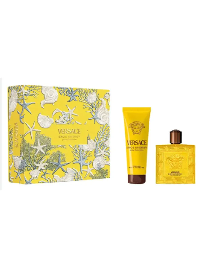 Estuche Eros Energy 2pzs Gel de Bano Versace