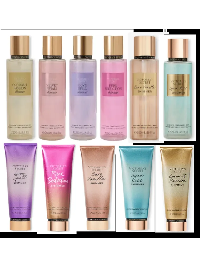 Splash y Cremas Escarchado Victoria S Secret