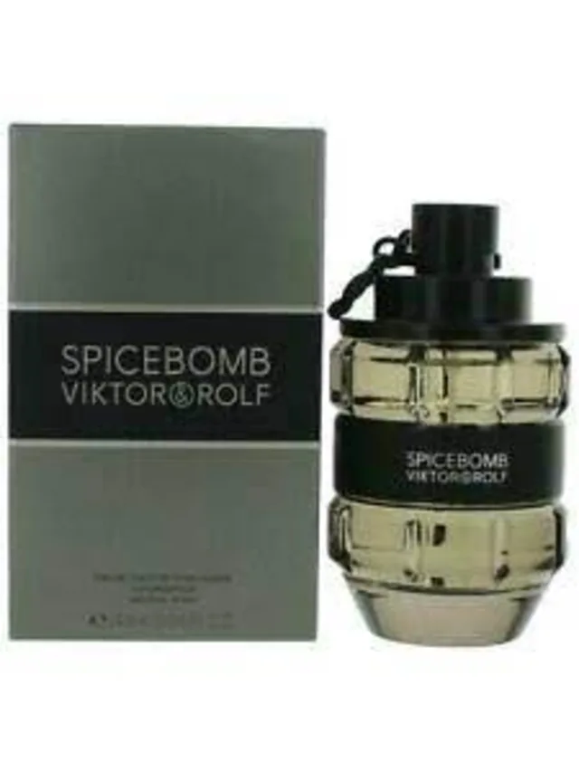 Frasco perfume Spicebomb EDT 90ml