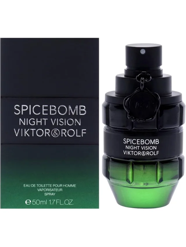 Frasco perfume Spicebomb Night Vision EDT 90ml