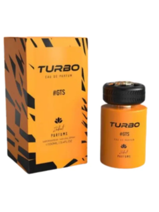 Frasco perfume Turbo Gts EDP 100ml